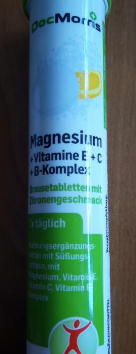 Fotografie - Magnesium +Vitamin E+C + B-Komplex