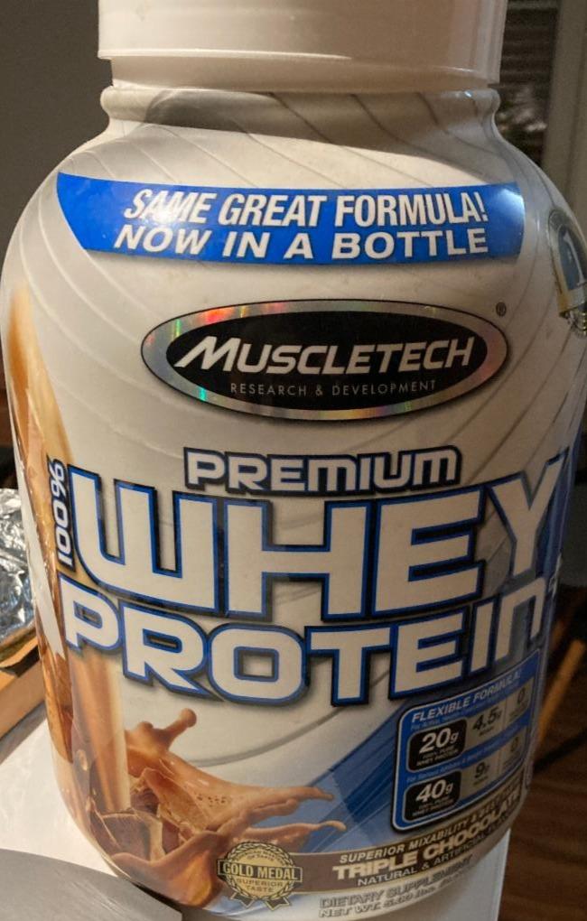 Fotografie - Premium 100% Whey Protein Triple Chocolate MuscleTech