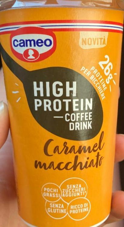 Fotografie - High protein caramel macchiato Cameo