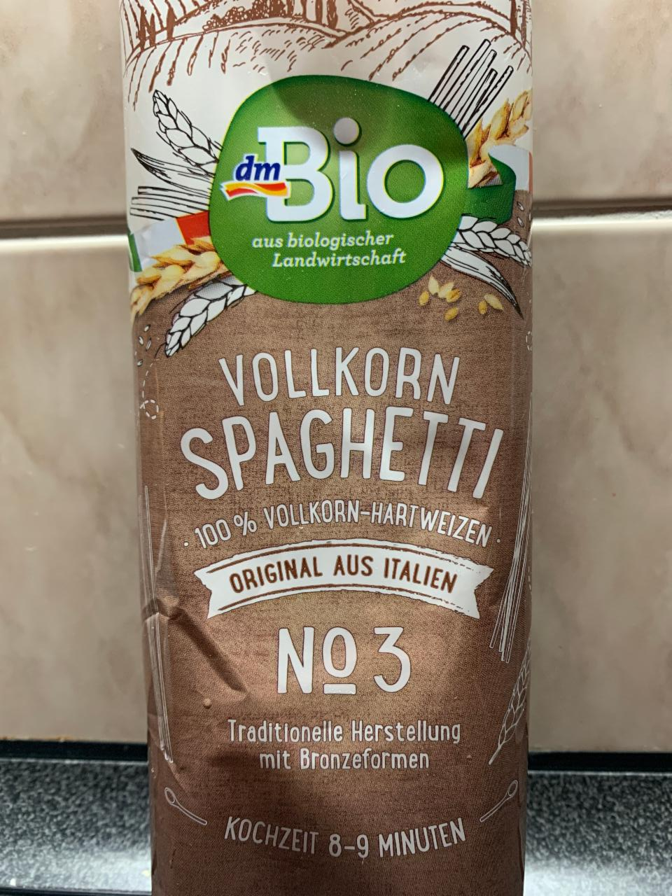 Fotografie - Vollkorn Spaghetti No 3 dmBio