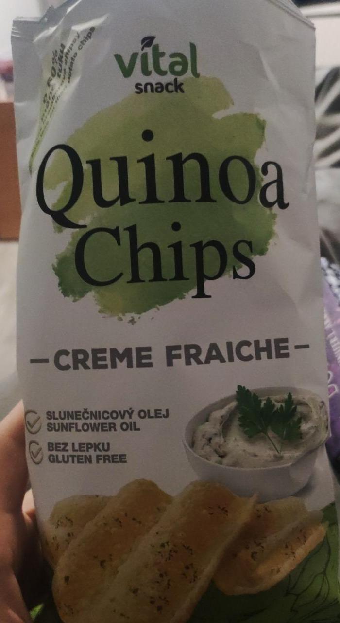 Fotografie - Quinoa chips Creme Fraiche Vital Snack