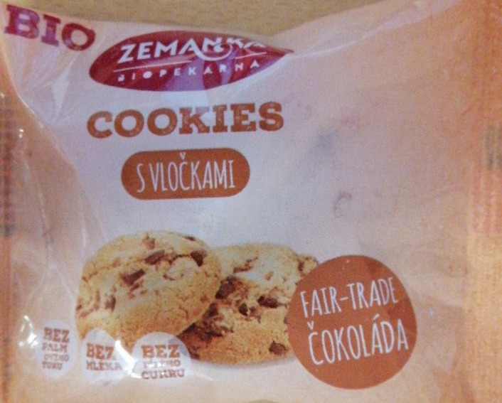 Fotografie - Zemanka cookies s vločkami 