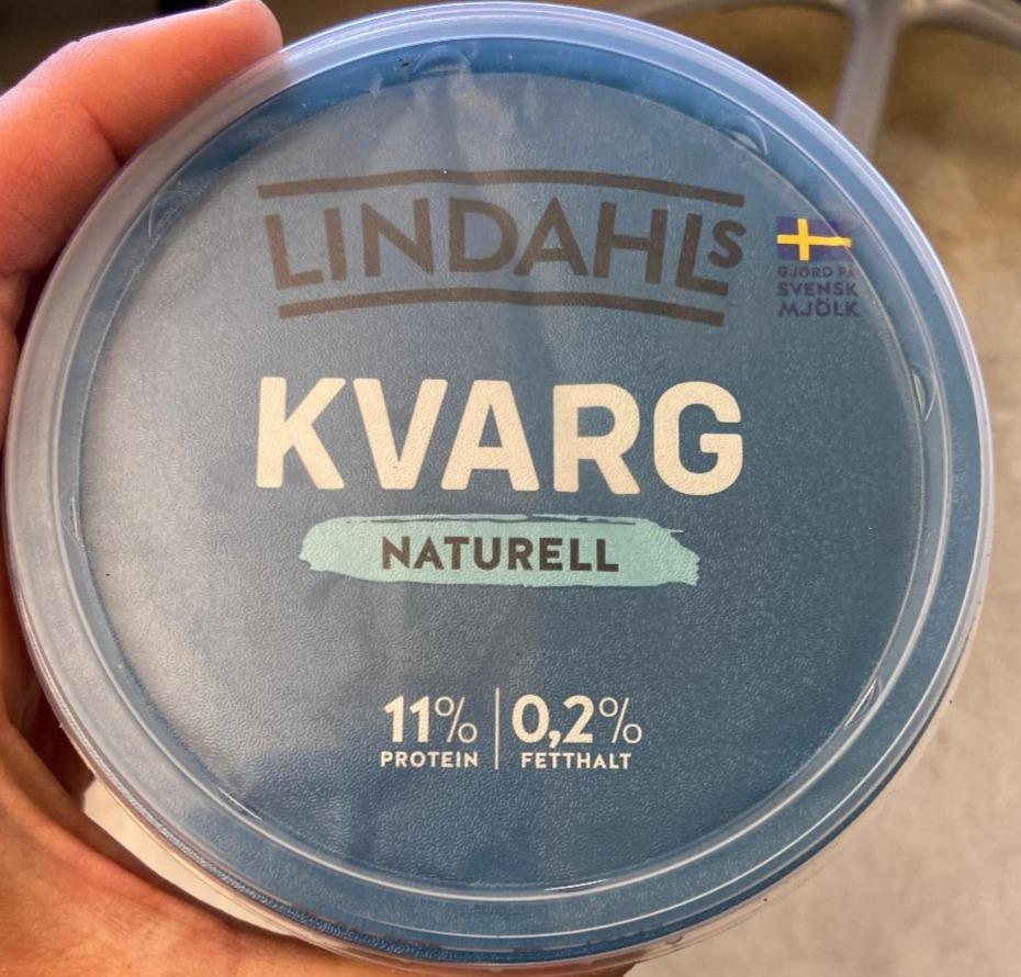 Fotografie - Kvarg Naturell 0,2% Lindahls
