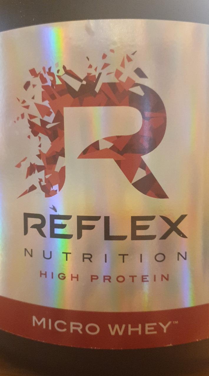 Fotografie - high protein micro whey vanilka Reflex Nutrition