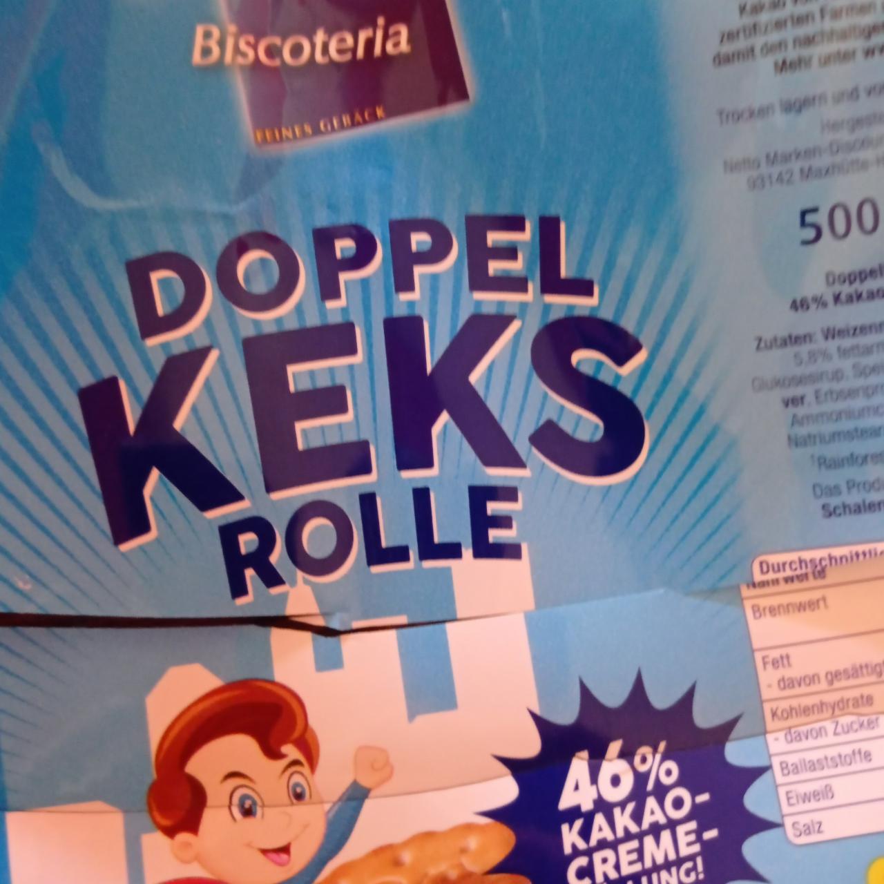 Fotografie - Doppel keks rolle Biscoteria