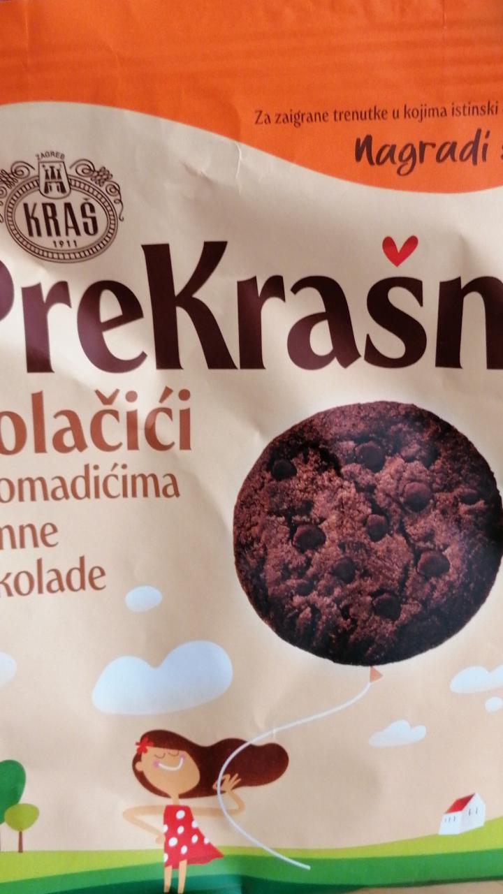 Fotografie - PreKrašni kolačići s komadićima tamne čokolade Kraš