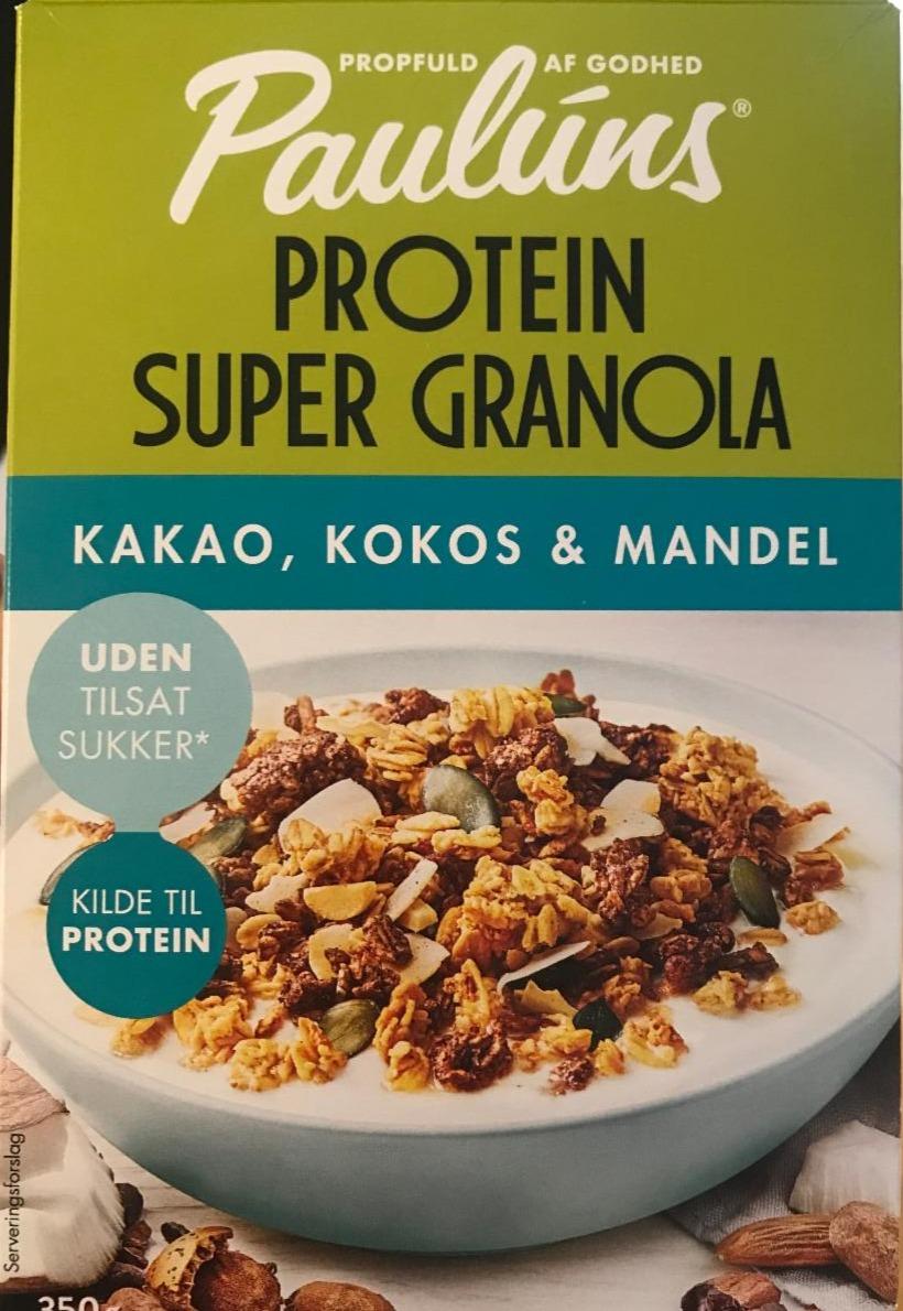 Fotografie - Protein Super Granola Kakao, Kokos & Mandel Paulúns