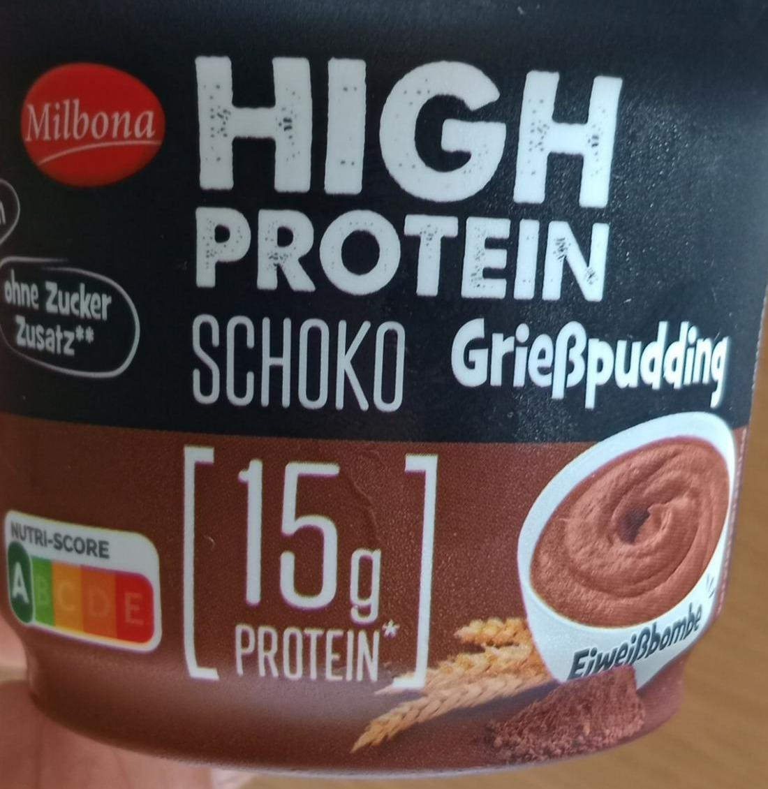 Fotografie - High protein schoko Greisspudding