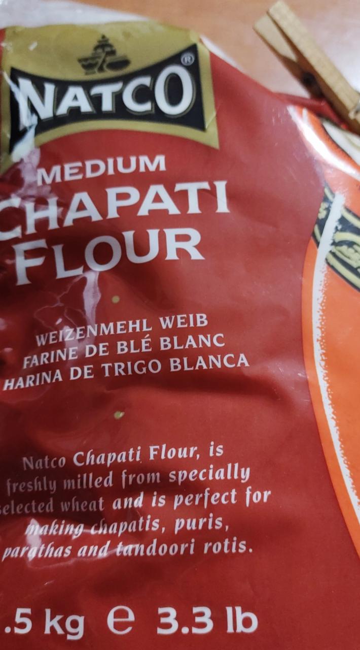 Fotografie - Chapati Flour Medium Natco