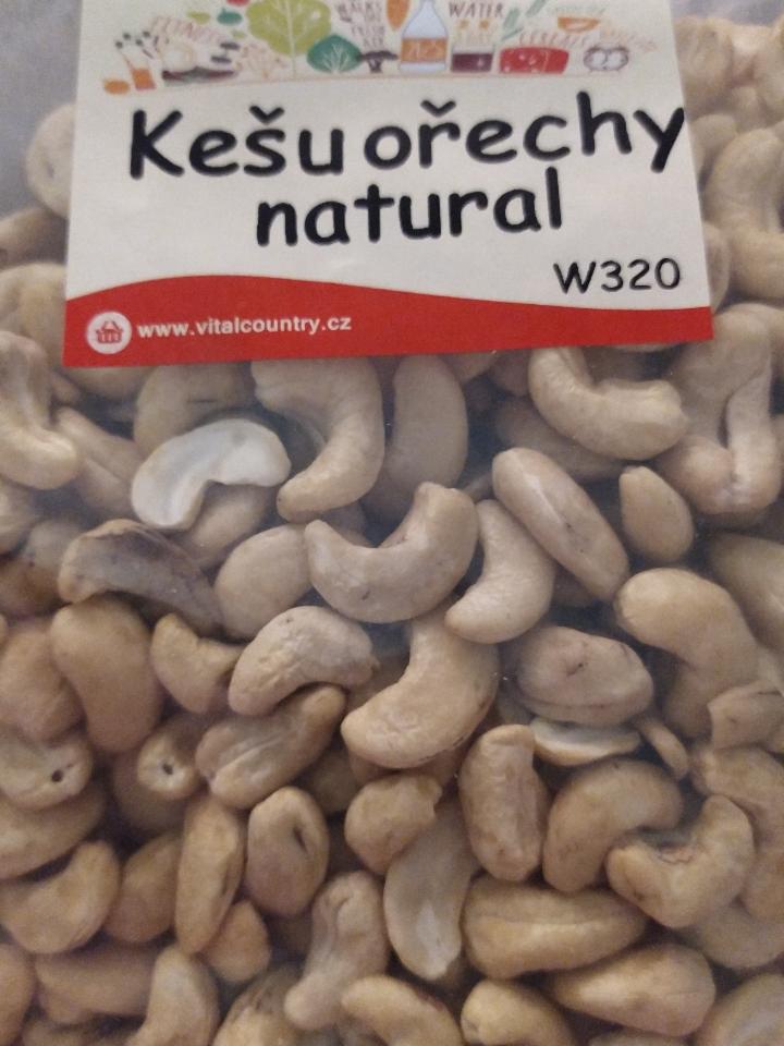 Fotografie - Kešu ořechy natural VitalCountry