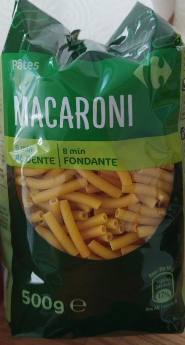 Fotografie - Pâtes Macaroni Carrefour
