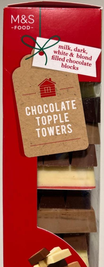Fotografie - Chocolate Topple Towers M&S Food