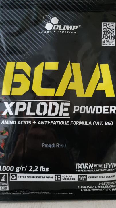 Fotografie - BCAA Xplode Powder Pineapple Olimp Sport Nutrition