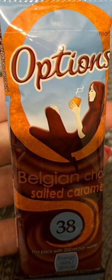 Fotografie - Belgium chocolate salted caramel Options