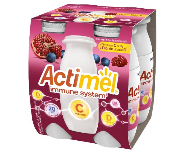 Fotografie - Immune system Granátové jablko a borůvka Actimel