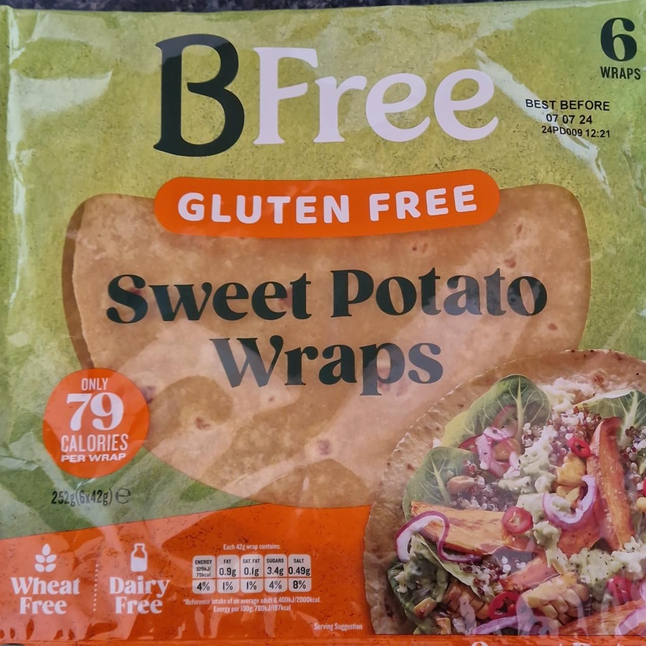 Fotografie - Gluten free Sweet potato wraps Bfree