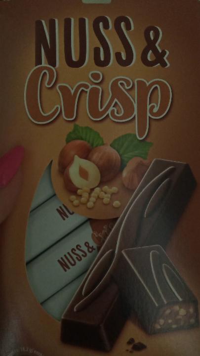 Fotografie - Nuss&Crisp čokoláda s lískovými oříšky Chateau
