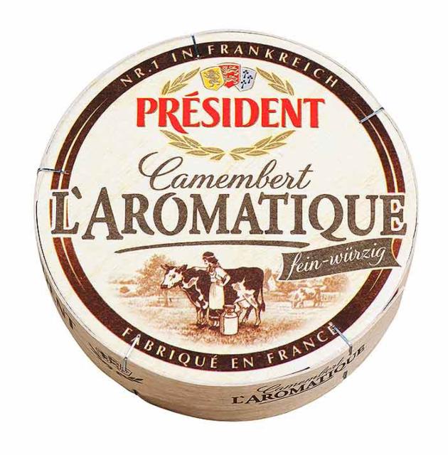 Fotografie - Camembert L'aromatique fein-würzig Président