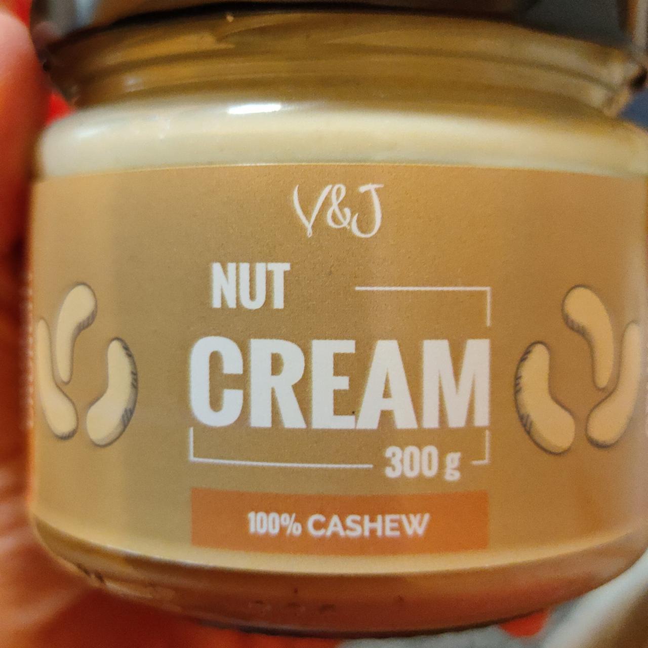 Fotografie - Nut Cream 100% Cashew crunchy V&J