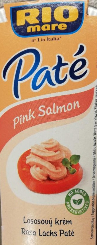 Fotografie - Paté pink salmon Rio mare