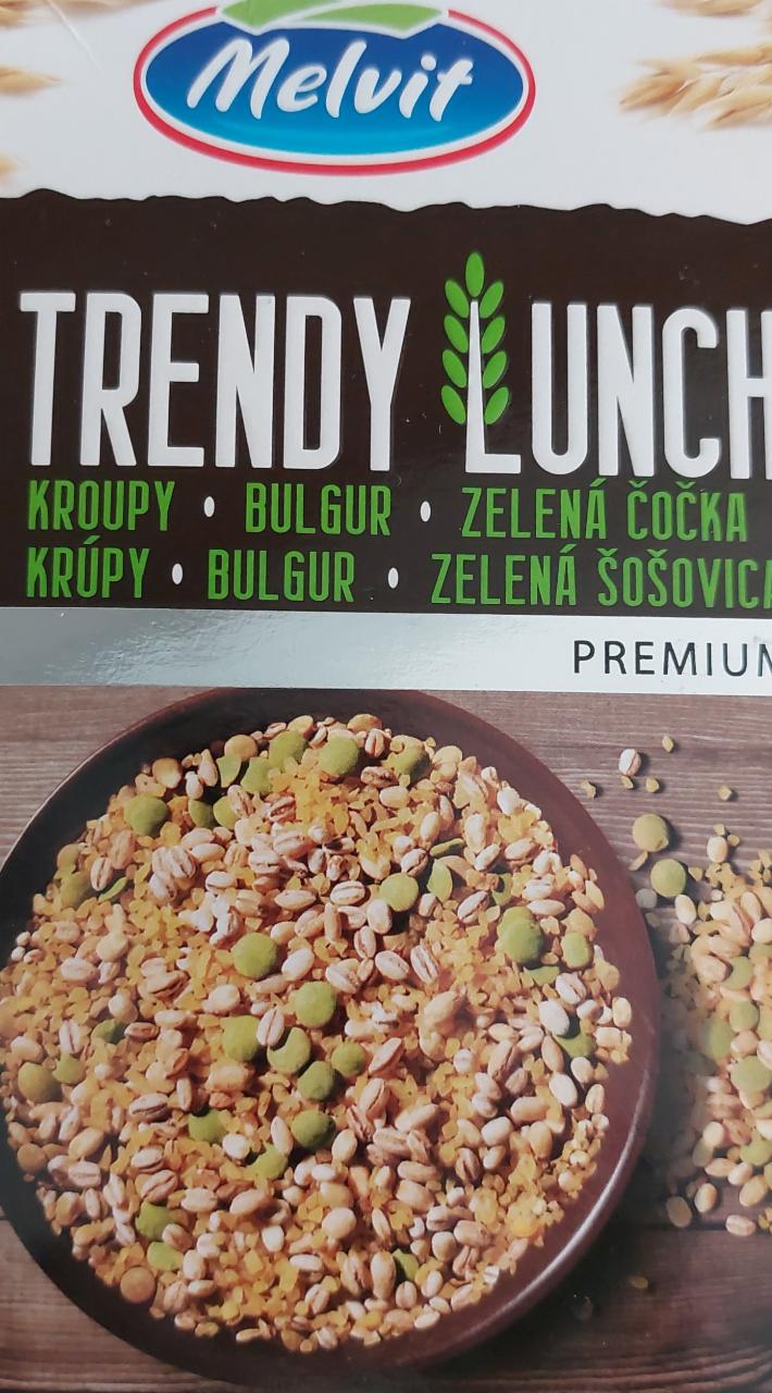 Fotografie - Trendy lunch kroupy-bulgur-zelená čočka 