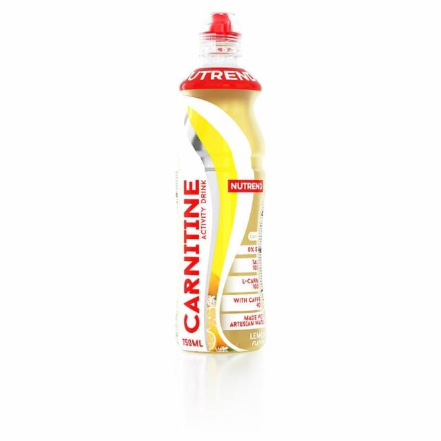Fotografie - Carnitine activity drink with caffeine Lemon (citron) Nutrend