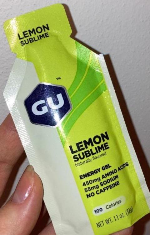 Fotografie - GU Energy Gel Lemon Sublime