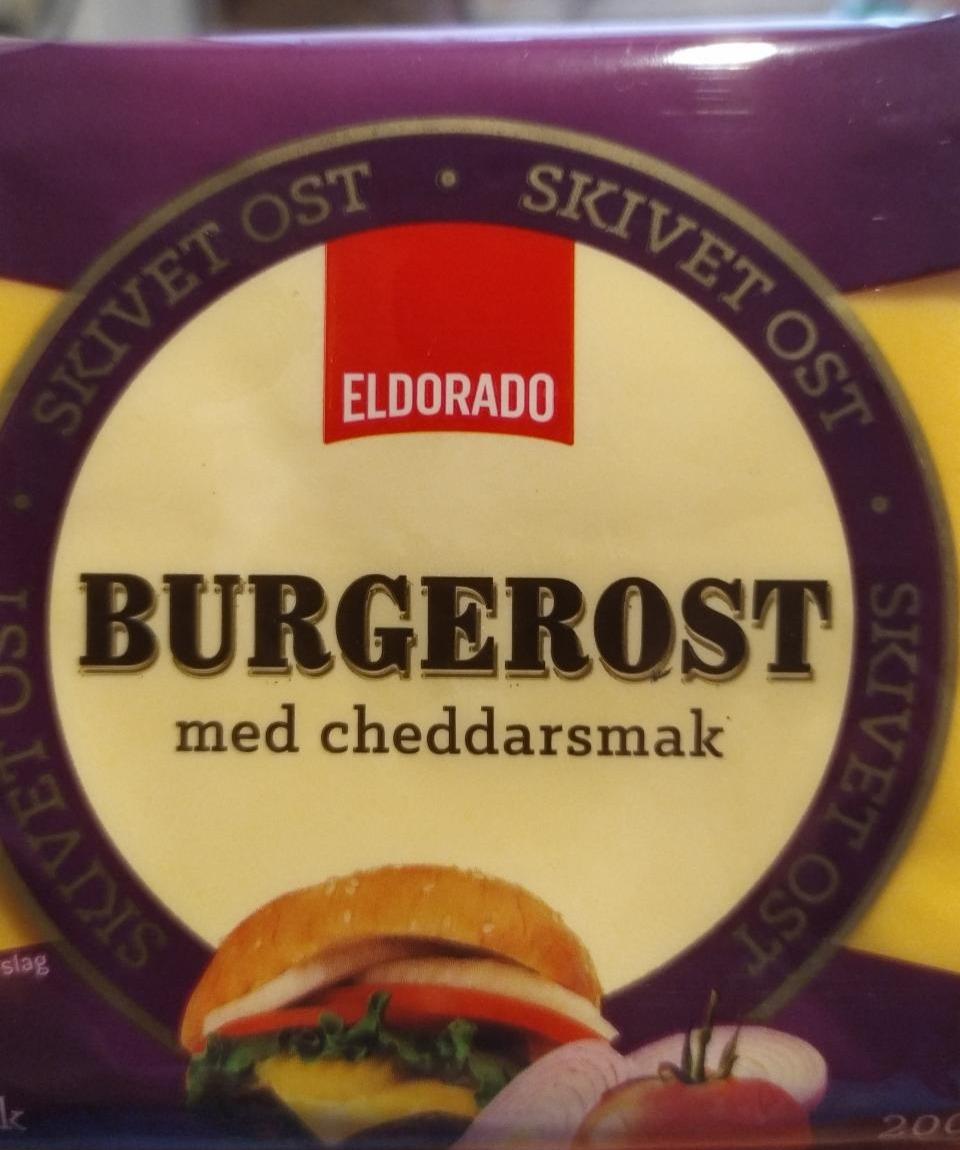 Fotografie - Burgerost med cheddarsmak Eldorado