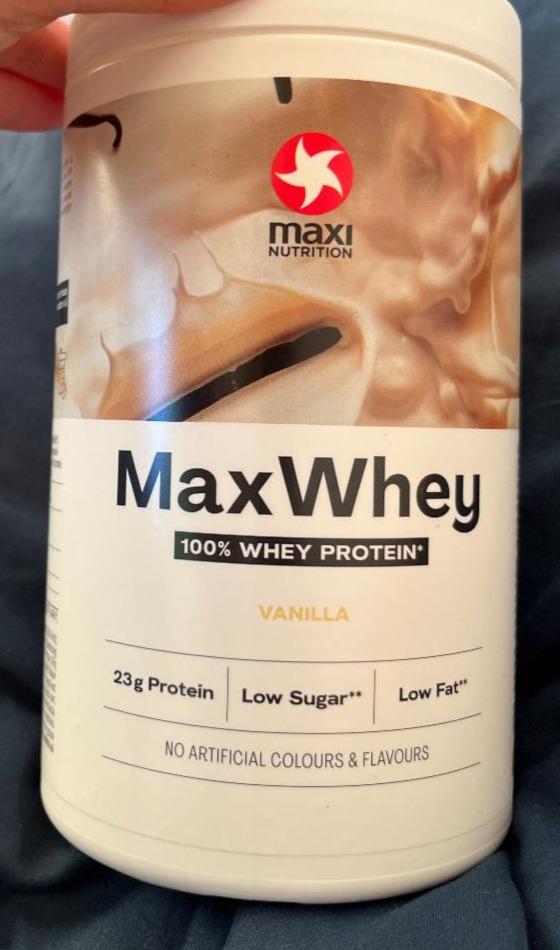 Fotografie - MaxWhey Vanilla Maxi nutrition