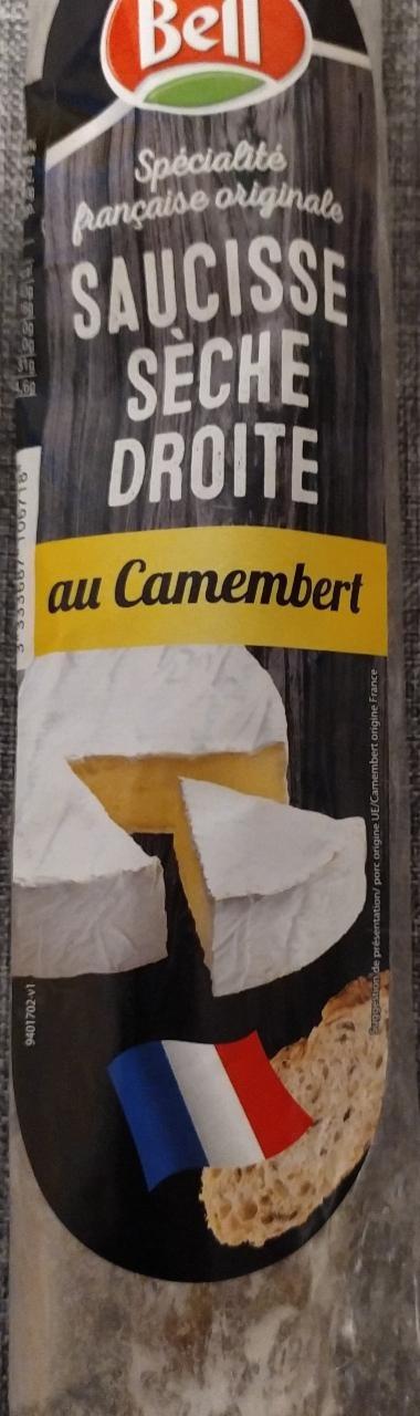 Fotografie - Saucisse sèche droite au Camembert Bell