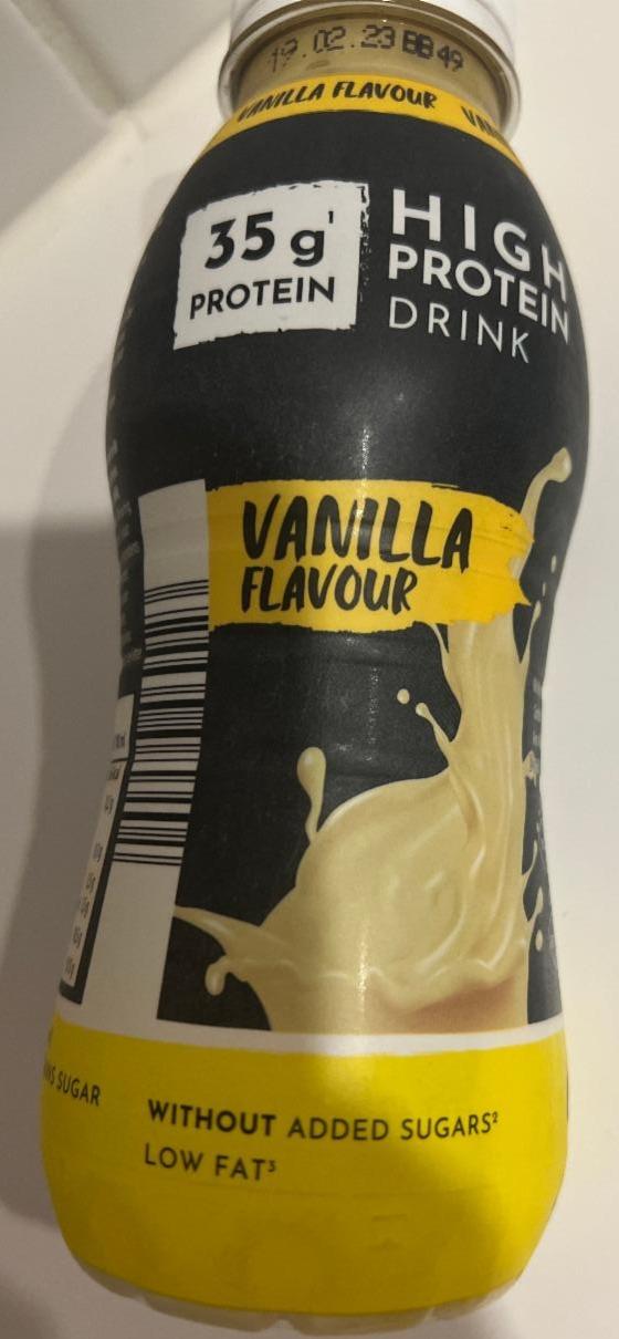 Fotografie - High Protein Drink Vanilla flavour Gropper