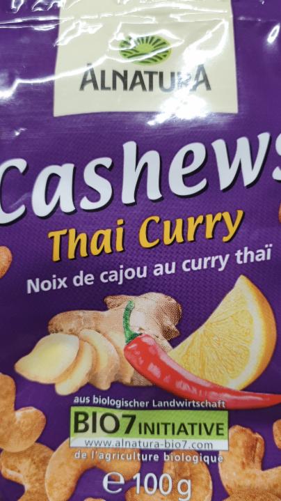 Fotografie - kešu thai curry Alnatura