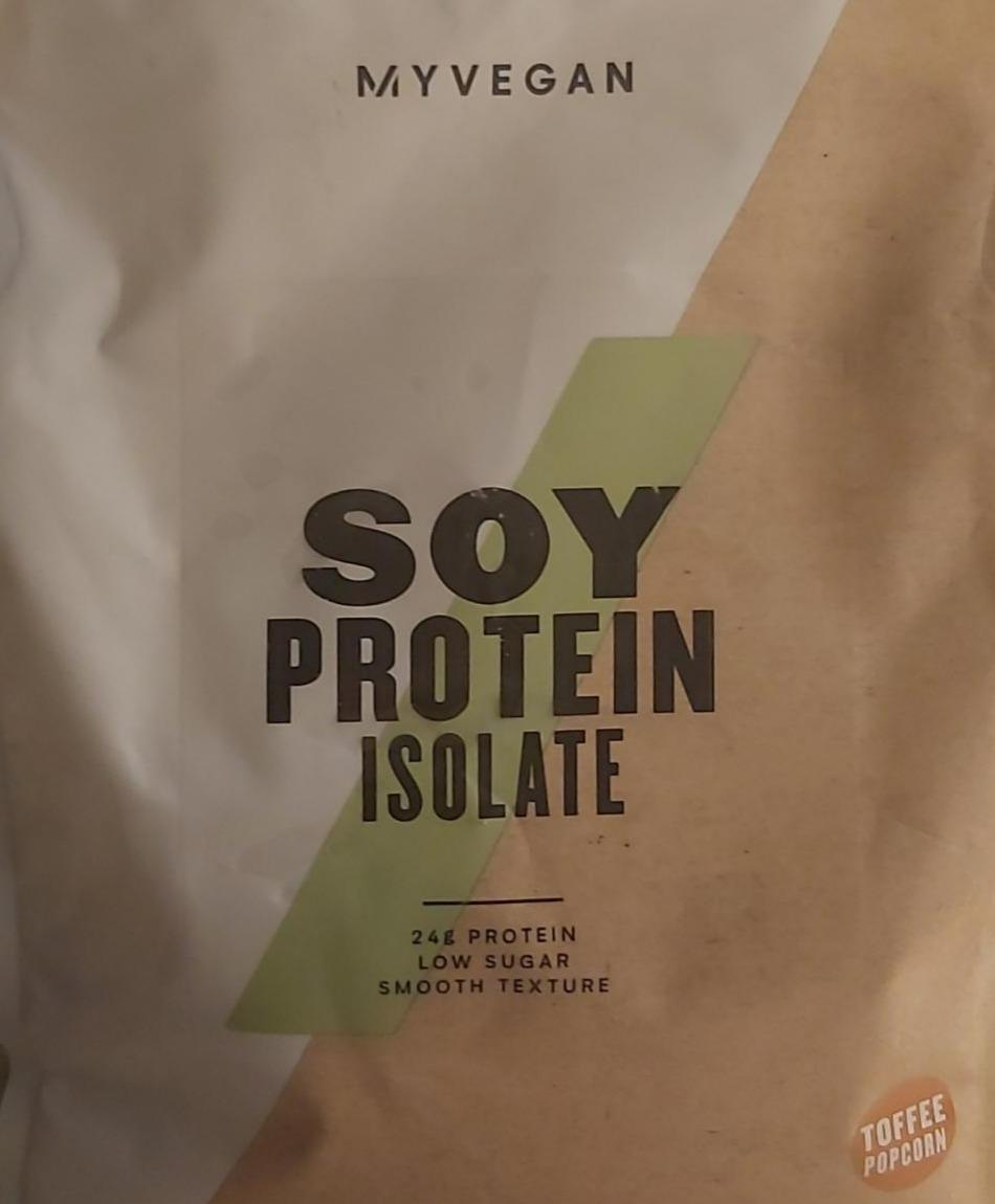 Fotografie - Soy protein isolate Toffee popcorn MyVegan
