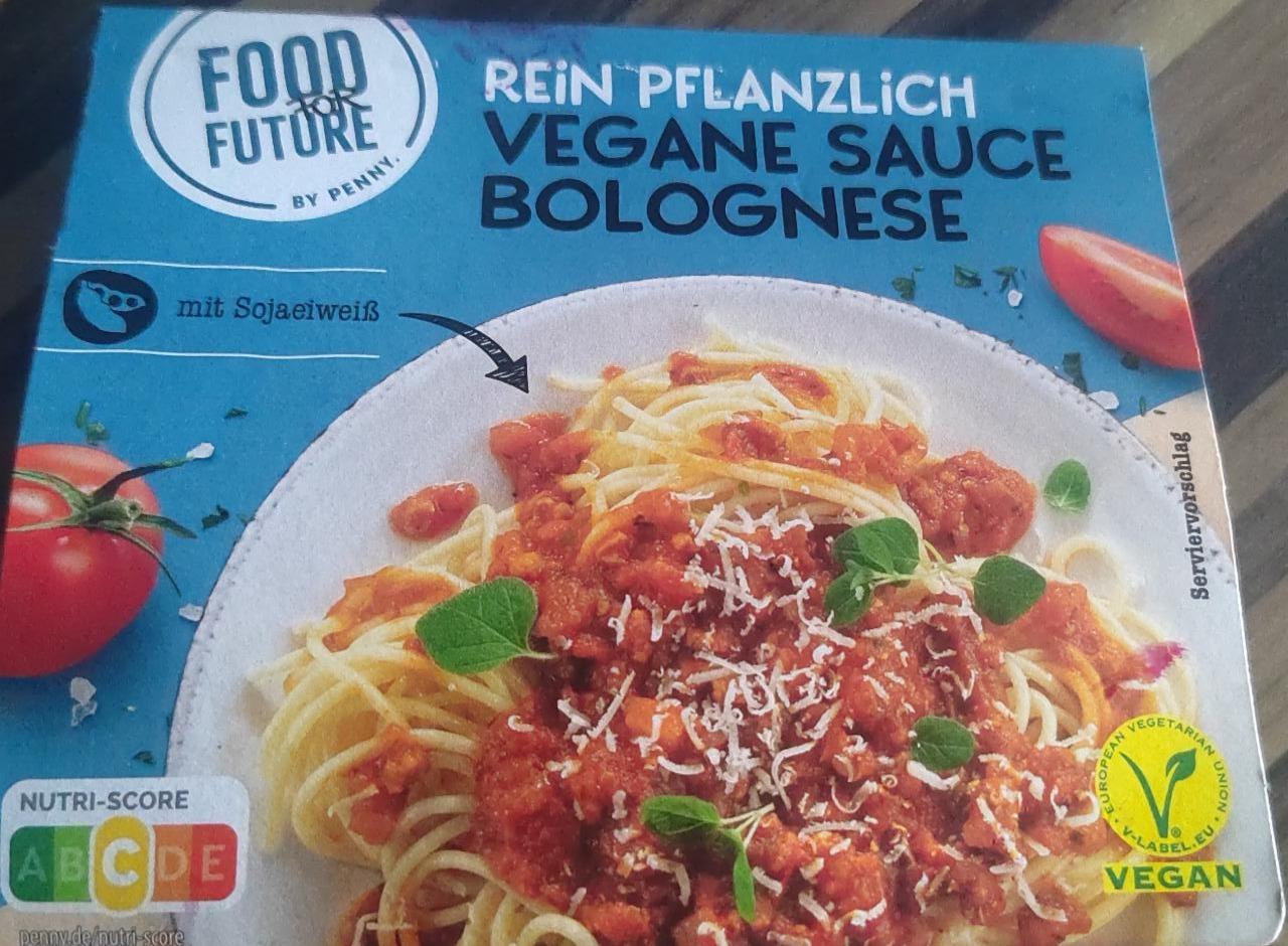 Fotografie - Vegane sauce bolognese Food for Future