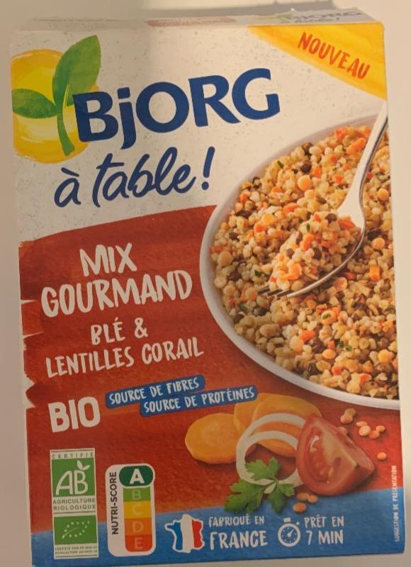 Fotografie - Bio Mix Gourmand blé & lentilles corail Bjorg