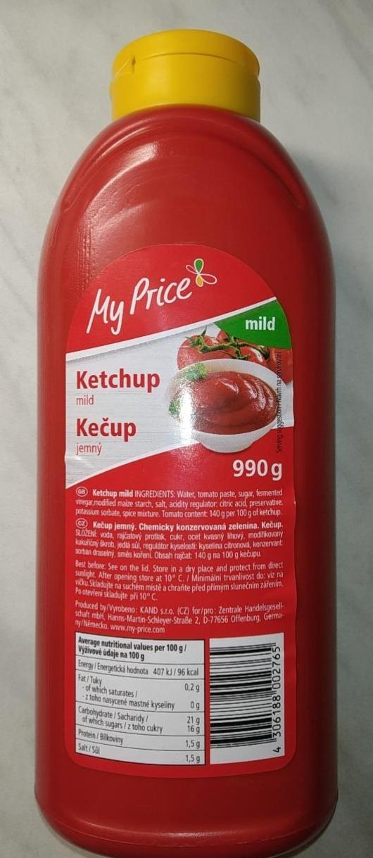 Fotografie - Kečup jemný My Price