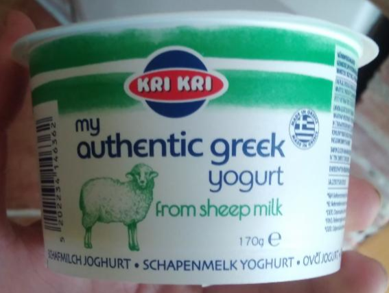 Fotografie - my authentic greek yogurt from sheep milk Kri Kri
