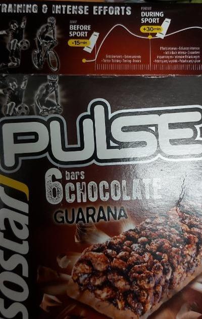 Fotografie - Pulse Energy bar chocolate guarana