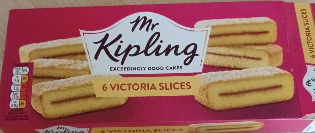 Fotografie - 6 Victoria slices Mr Kipling