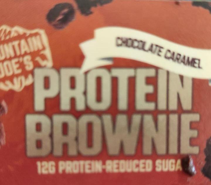 Fotografie - Chocolate caramel Protein Brownie Mountain Joe's