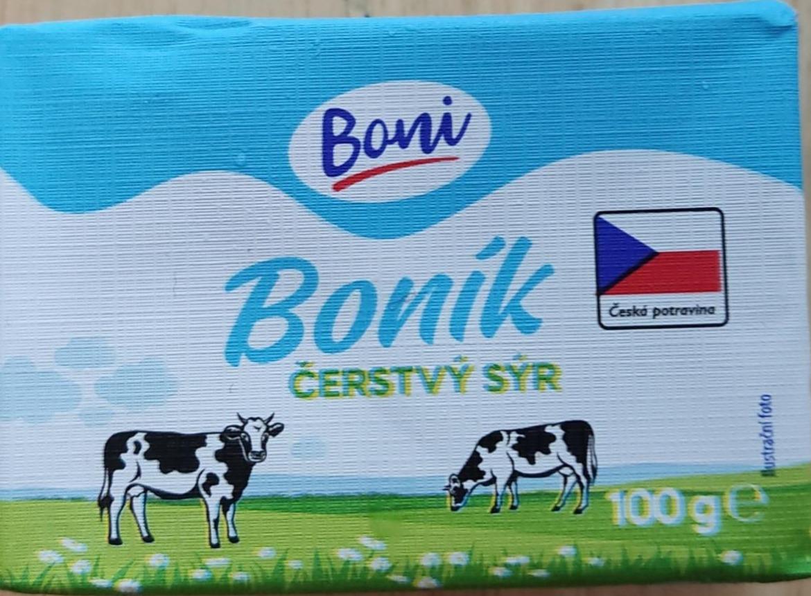 Fotografie - Boník čerstvý sýr Boni