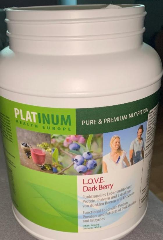 Fotografie - Platinum protein Ure Premium Nutrition