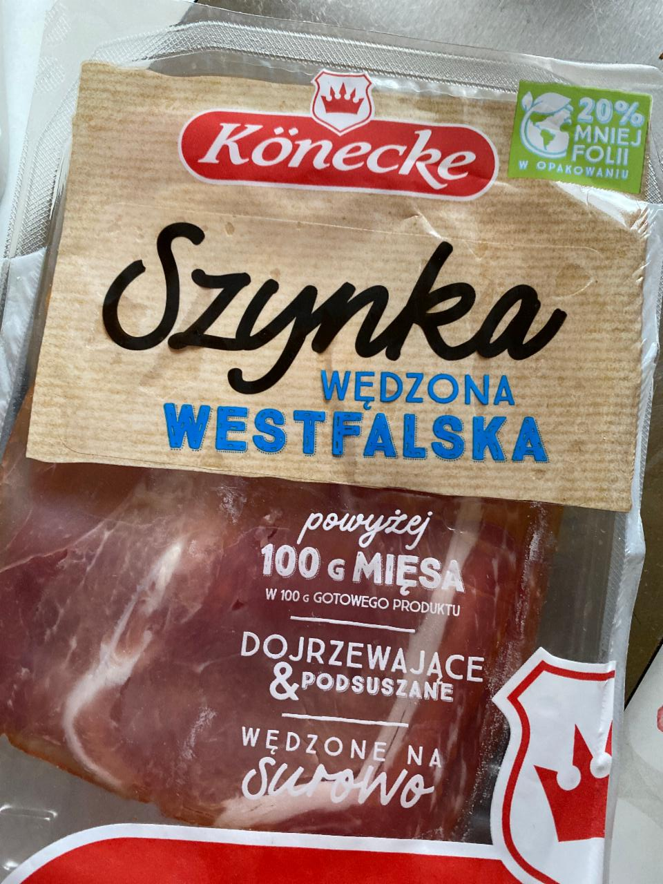 Fotografie - Szynka Wędzona westfalska Könecke