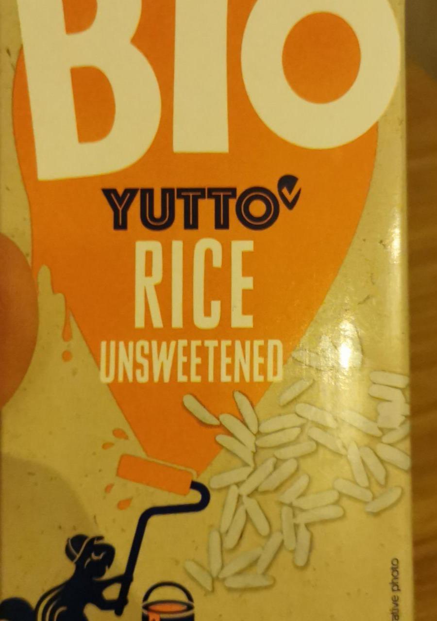 Fotografie - Bio Rice unsweetened Yutto