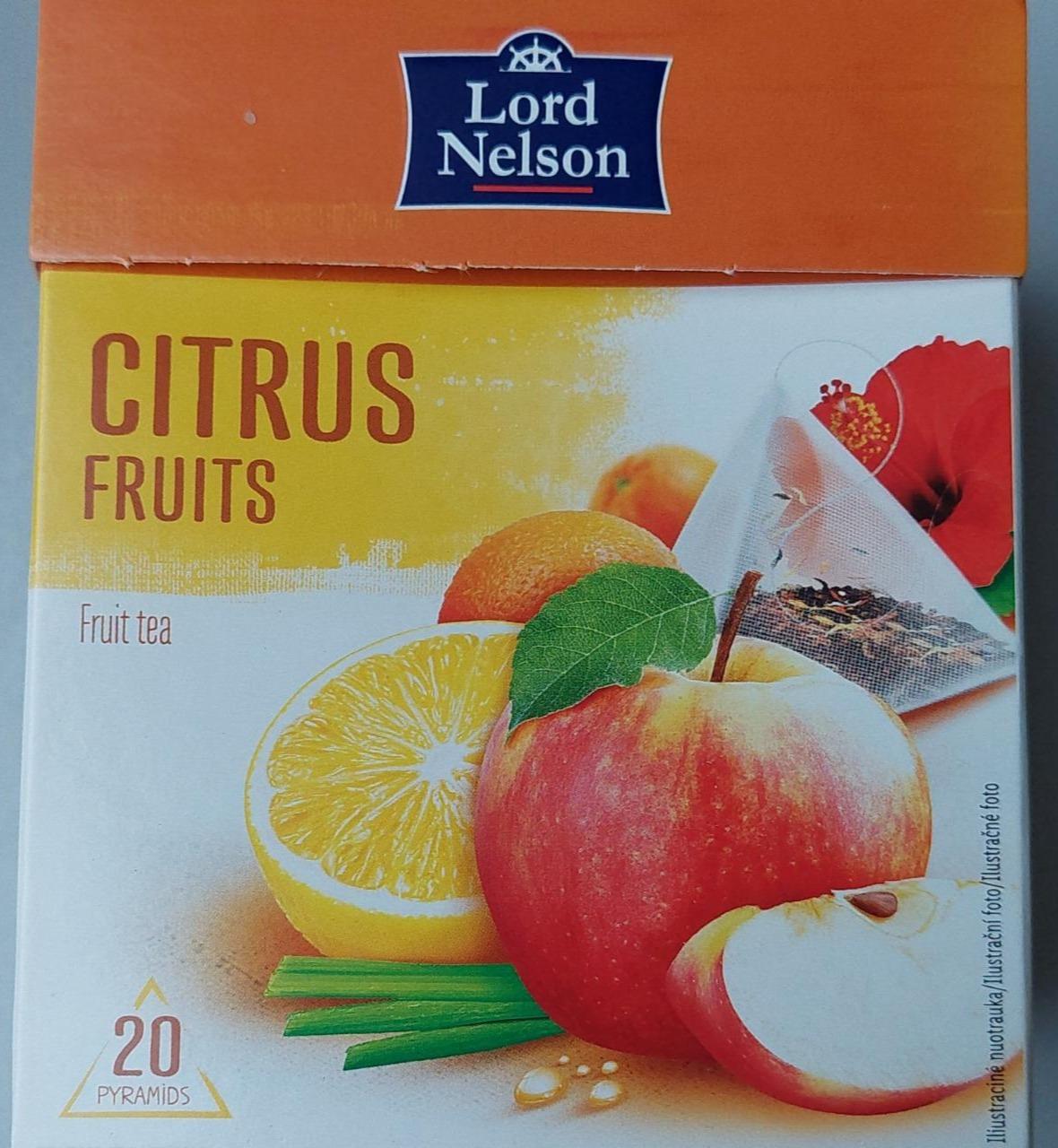 Fotografie - Fruit tea Citrus fruits Lord Nelson