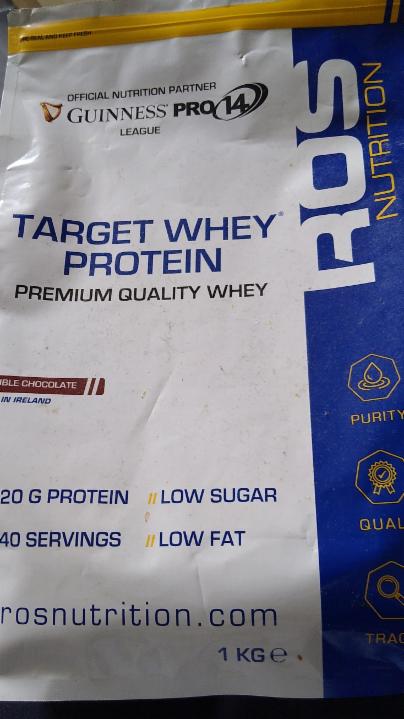 Fotografie - Target Whey Protein Double Chocolate ROS Nutrition