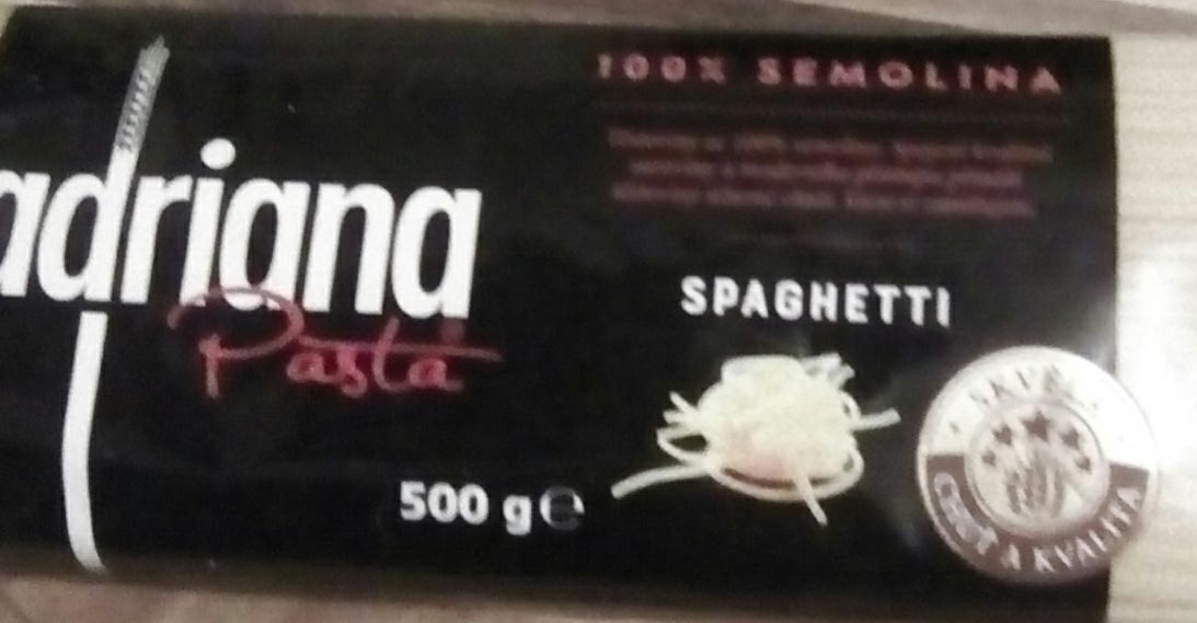 Fotografie - Spaghetti 100% semolina Adriana