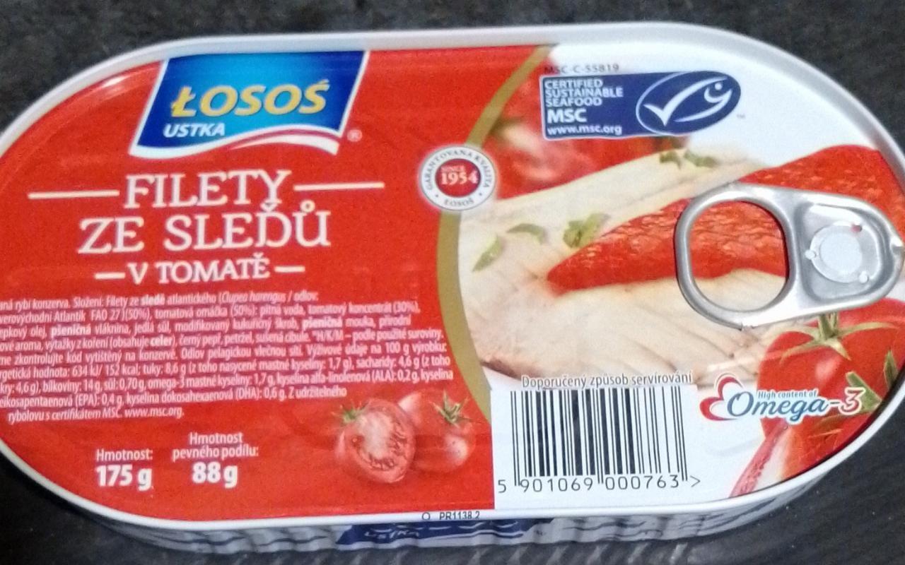Fotografie - Filety ze sleďů v tomatě Łosoś Ustka