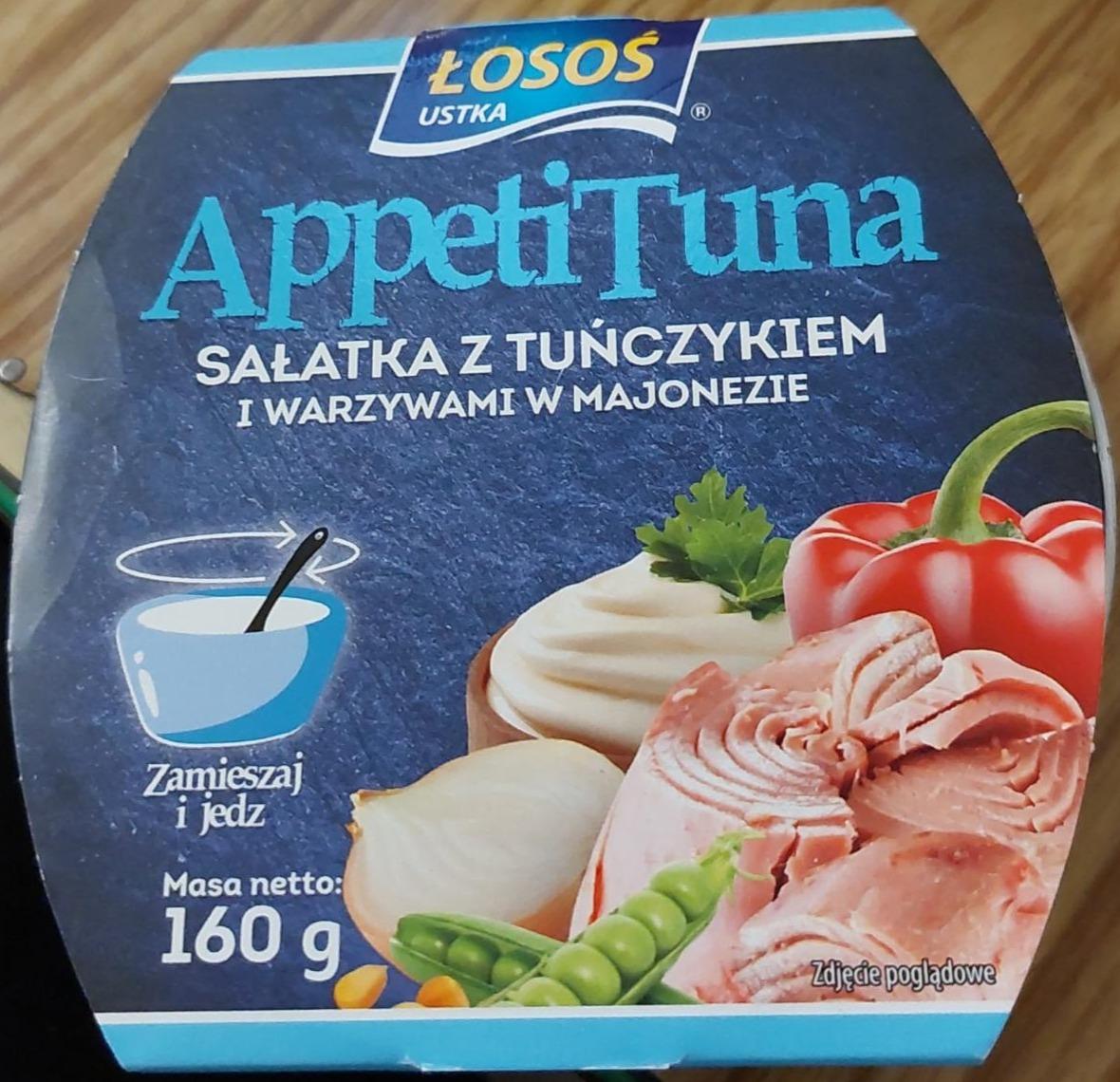 Fotografie - Sałatka z tuńczykiem i warzywami w majonezie Łosoś Ustka