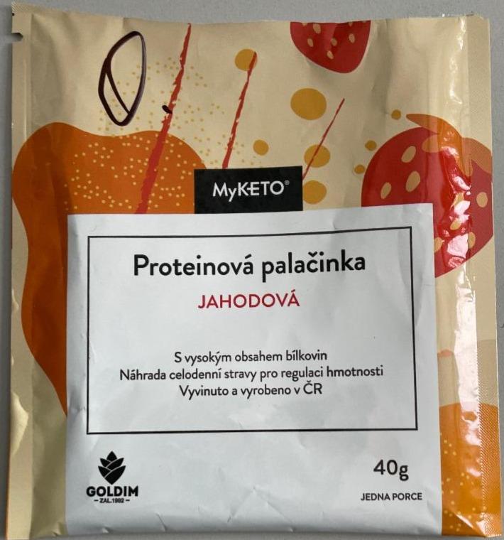 Fotografie - Proteinová palačinka jahodová MyKeto